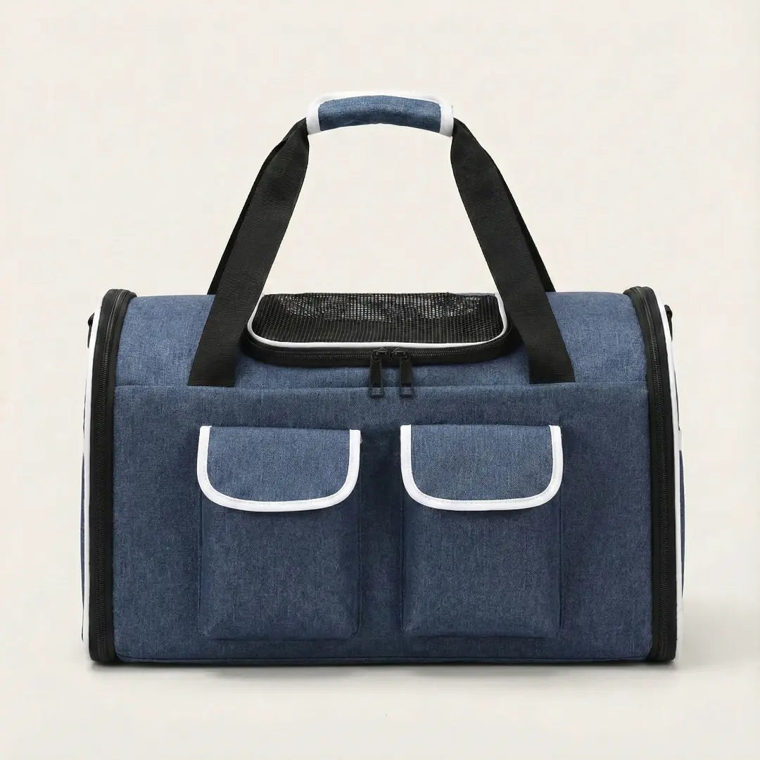 Sac de transport en maille pour 2 chats - vue principale
