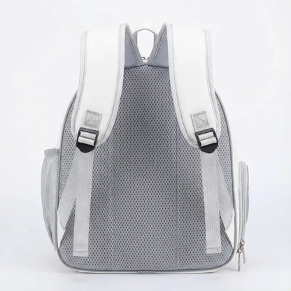 Sac à dos ergonomique pour chaton - fermeture et ventilation