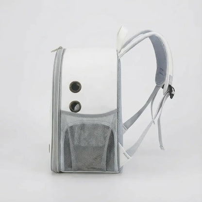 Sac à dos ergonomique pour chaton - interieur et acces