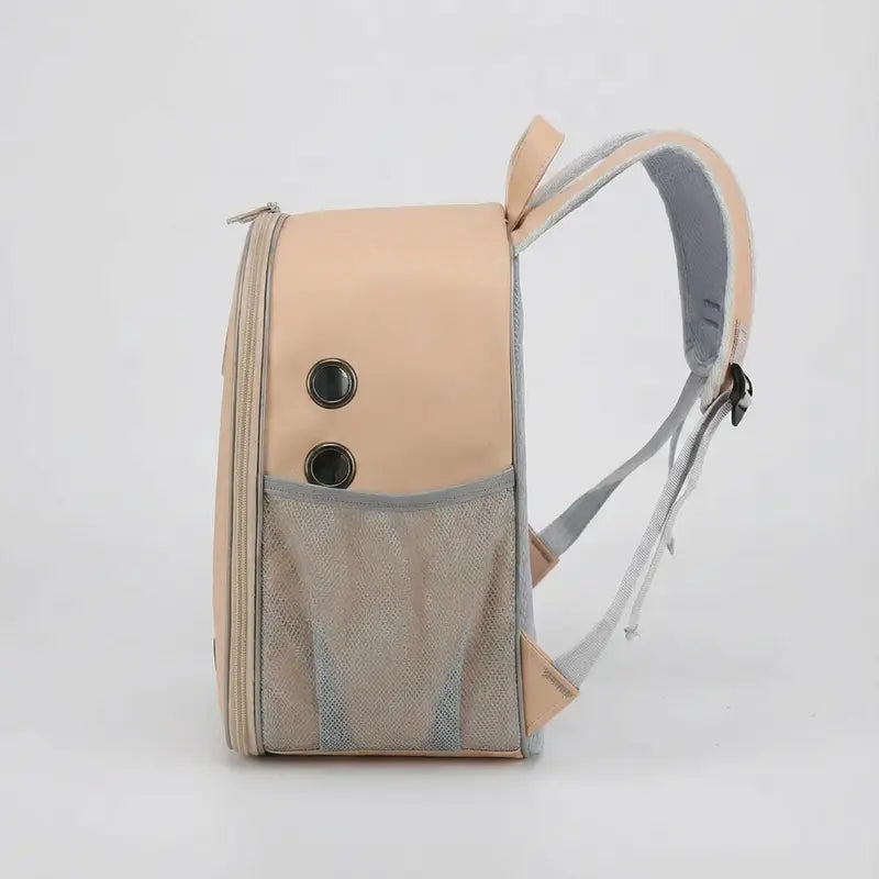 Sac à dos imperméable pour chaton - interieur et acces