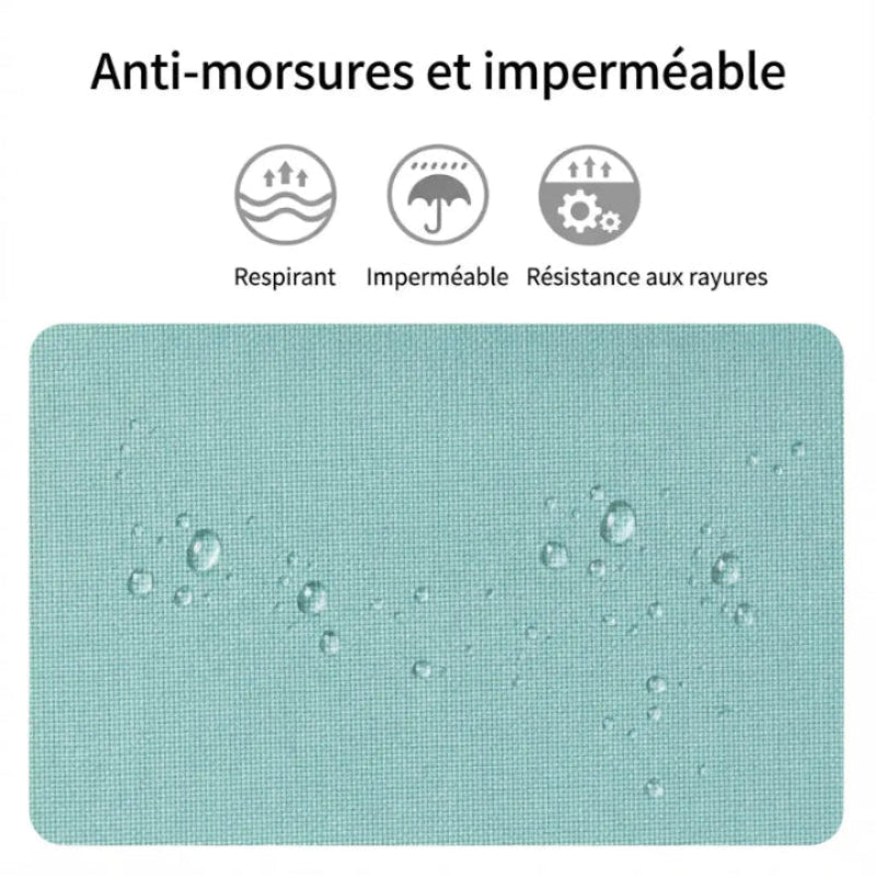 Sac à dos zippé respirant pour chat - dimensions et portage