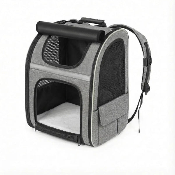 Sac à dos extensible confort pour chat - vue principale