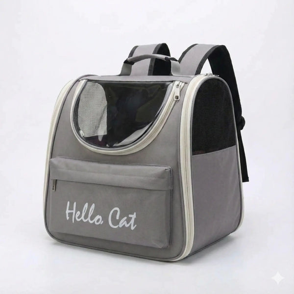 Sac à dos vision aéré pour chat - vue principale