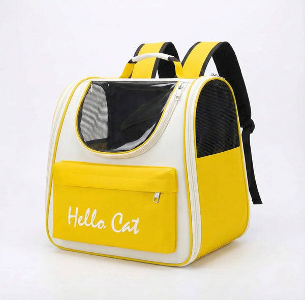 Sac à dos zippé pour chat - vue principale