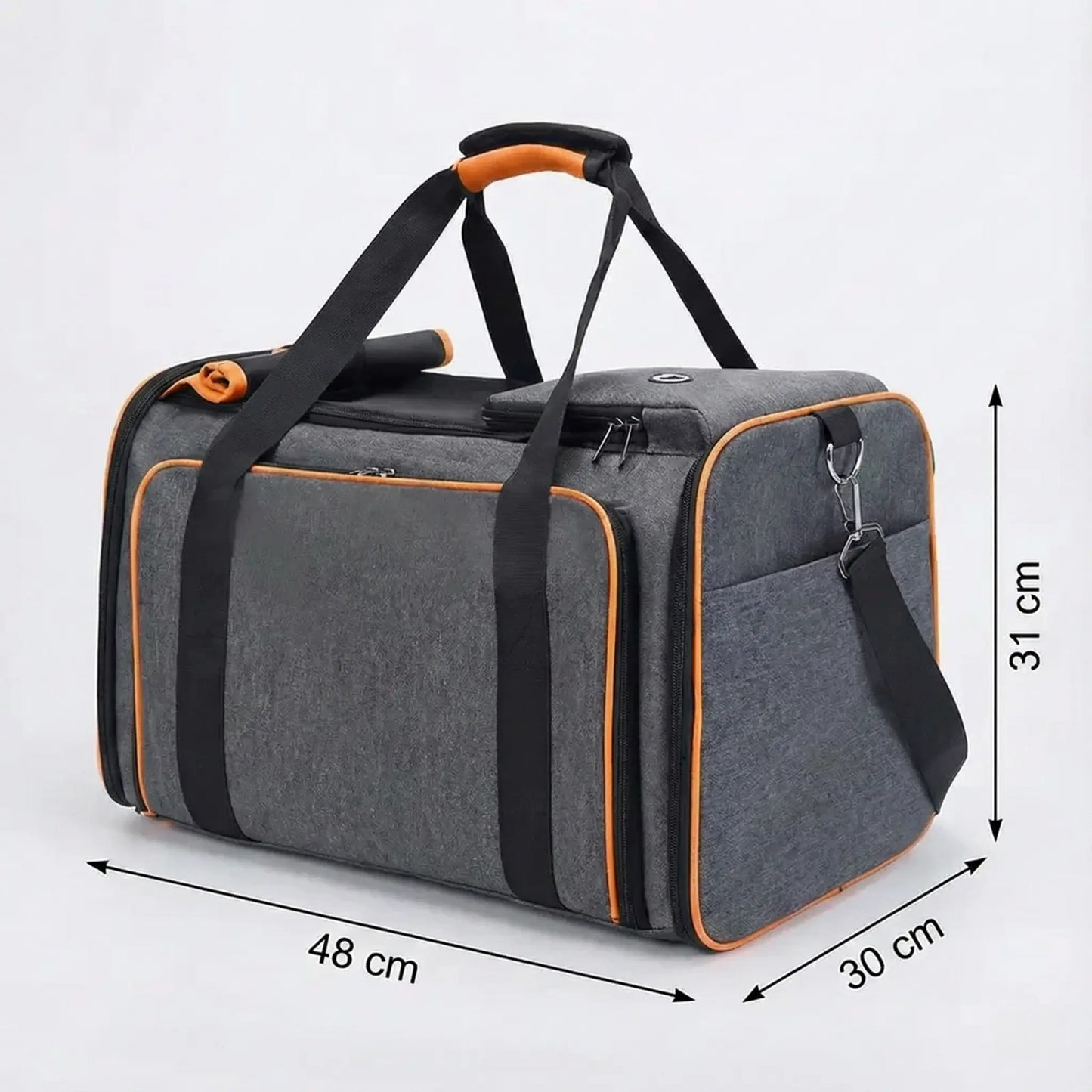 Sac de transport Aéro modulable pour chat - interieur et acces