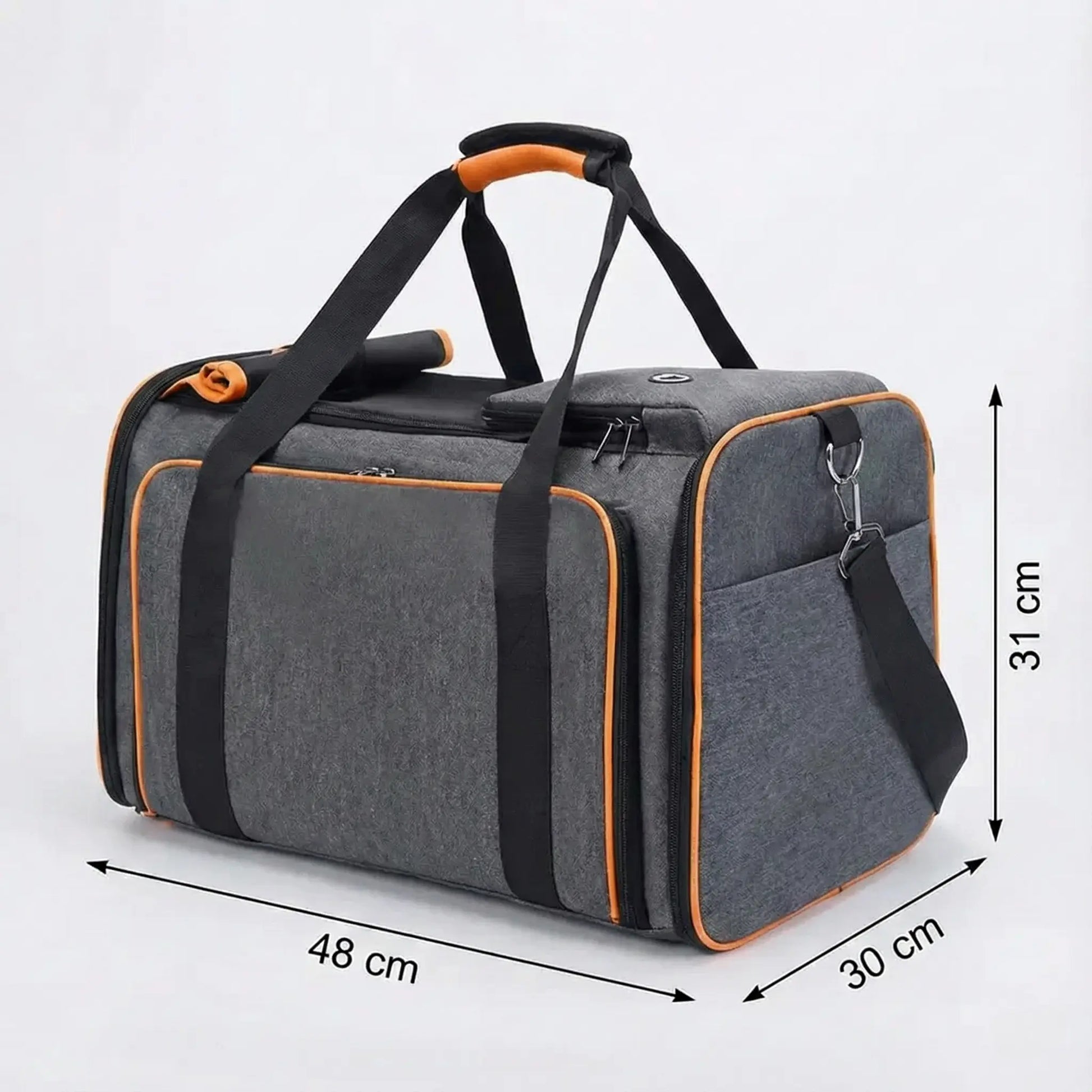 Sac de transport Aéro modulable pour chat - interieur et acces