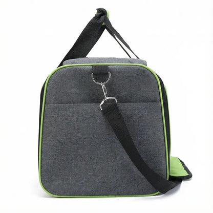 Sac de transport ventilé pour chat 7kg - fermeture et ventilation