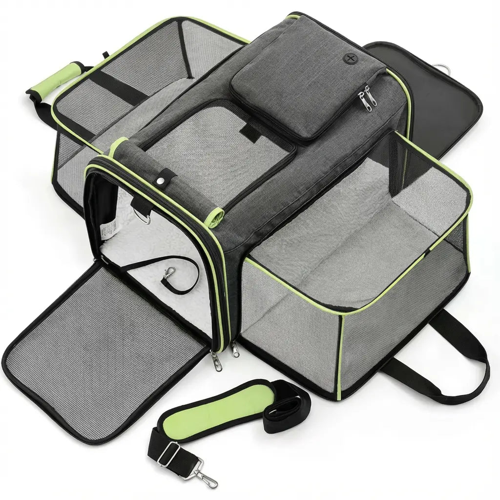 Sac de transport ventilé pour chat 7kg - vue principale