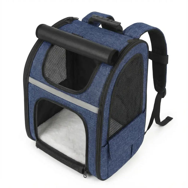 Sac à dos zippé pour chat adulte - vue principale