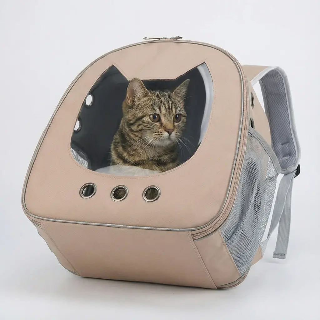 Sac de transport imperméable pour chaton - interieur et acces