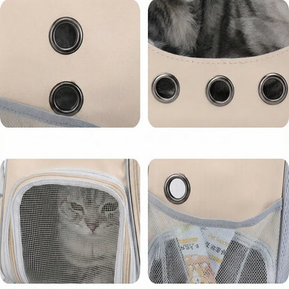 Sac à dos zippé compact pour chaton - dimensions et portage