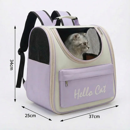 Sac de transport  robuste pour chaton - vue de cote