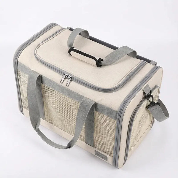 Sac de transport aérien ventilé pour chat - vue principale