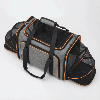 Sac de transport extensible ventilé pour chat - vue principale