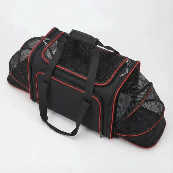 Sac de transport modulable sécurisé pour chat - vue principale