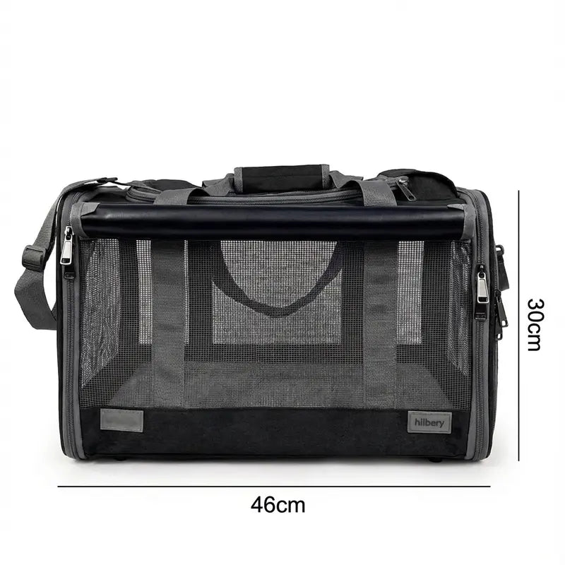 Sac de transport souple pour chat - interieur et acces